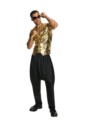 Old School 90's Gold MC Vest for Adults, Mens One Size