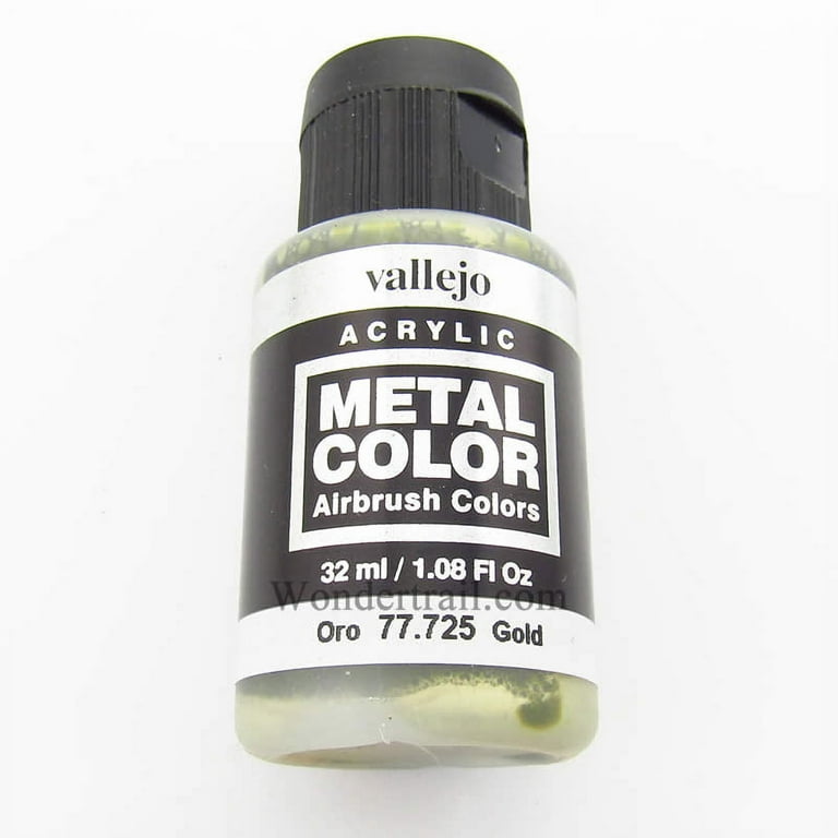Acrylicos Vallejo VJP77720 32 ml Gunmetal Grey Metal Color Paint 