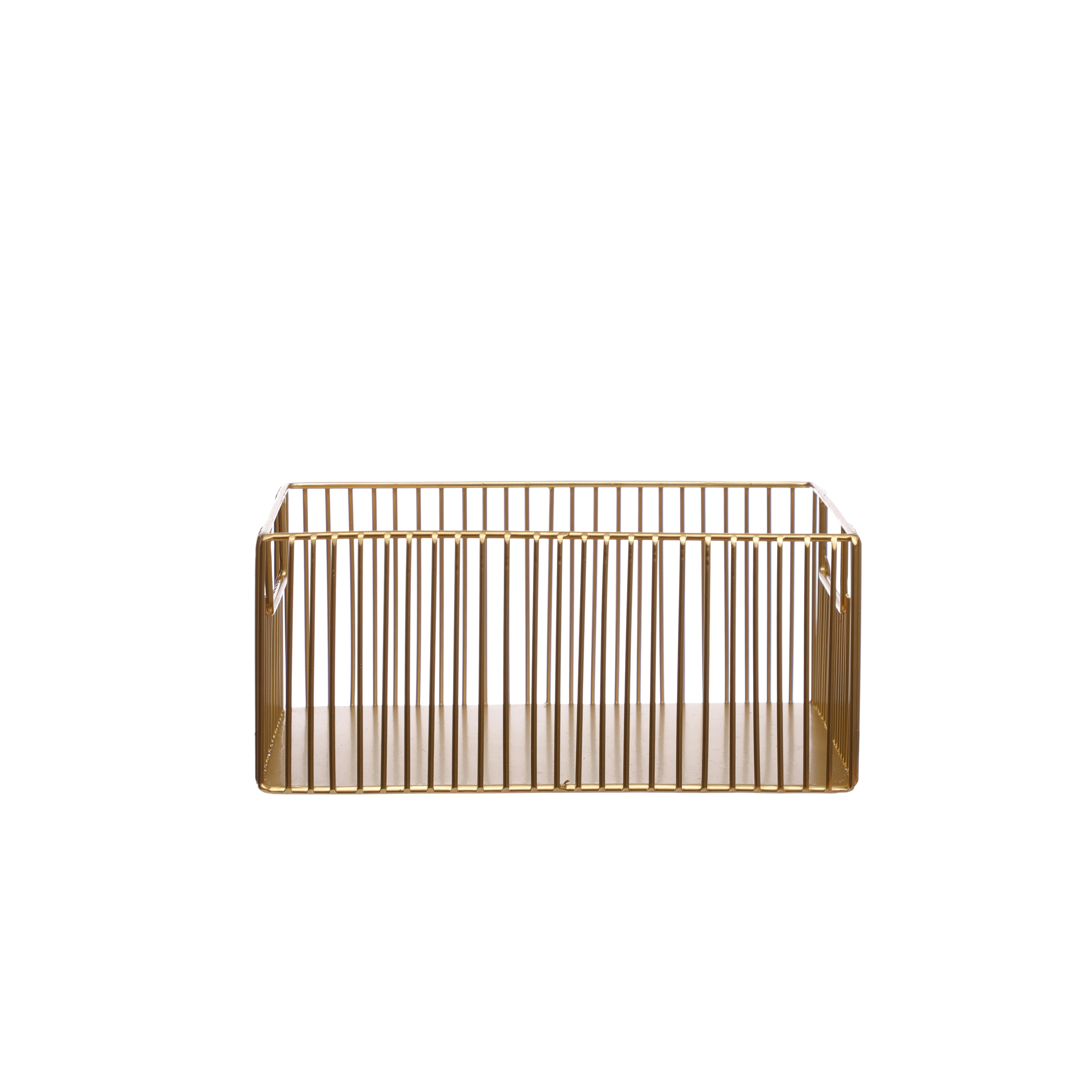 Gold Metal Tote Basket by Ashland  - Spring Home Decor