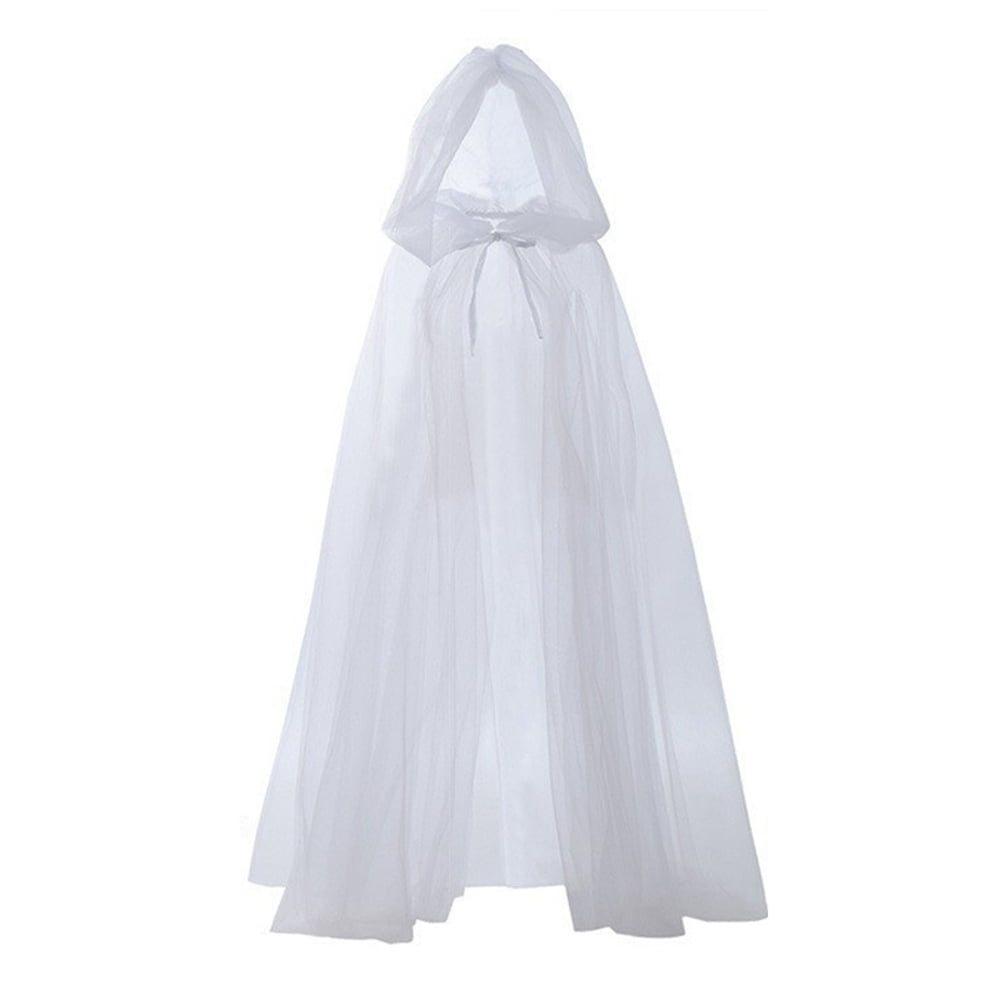 【Kids Friendly Ghost Costume】Smiling White Ghost Robe with Safe ...