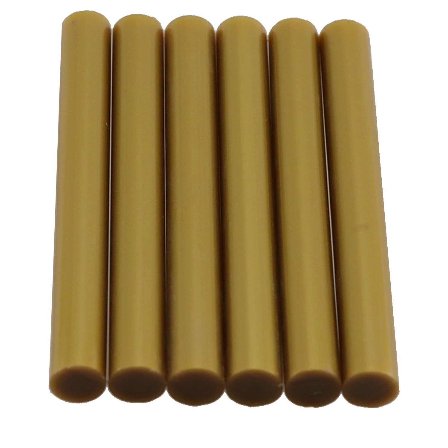 Uxcell 0.27 x 4 Yellow Glitter Mini Hot Glue Sticks for Glue Gun
