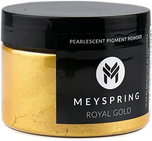 Gold Mica Powder for Epoxy Resin - Kintsugi Gold - Epoxy Resin Pigment - Great Resin Color for Kintsugi Repair Kit and Metallic Epoxy - Resin Art Supplies - Cosmetic Grade Mica Powder