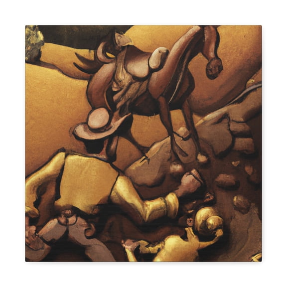 Gold Mine Glitters - Canvas