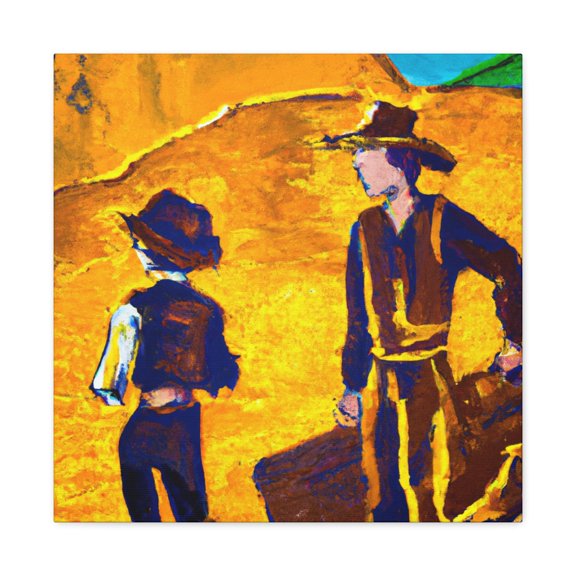"Gold Mine Reverie" - Canvas