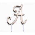 thumbnail image 1 of Gold Monogram Letter Cake Topper, 1 of 7