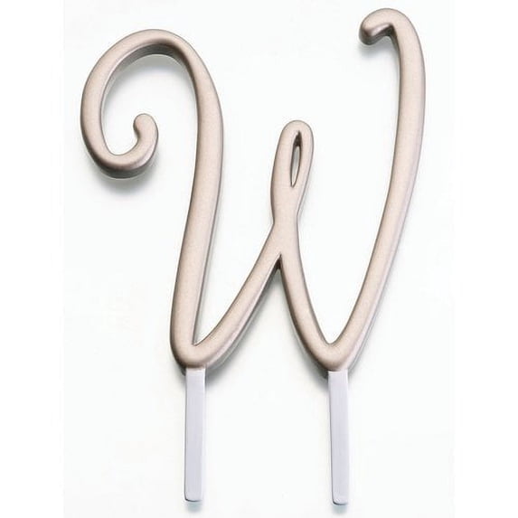 Gold Monogram, W