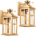 thumbnail image 1 of OPAXIS Gold Motion Sensor Outdoor Lights, Waterproof Exterior Lighting Fixtures, Aluminum Modern Outdoor Wall Lights Exterior, Transparent Glass Outdoor Porch Lights for House, Garden, Yard, E26 Base, 1 of 10