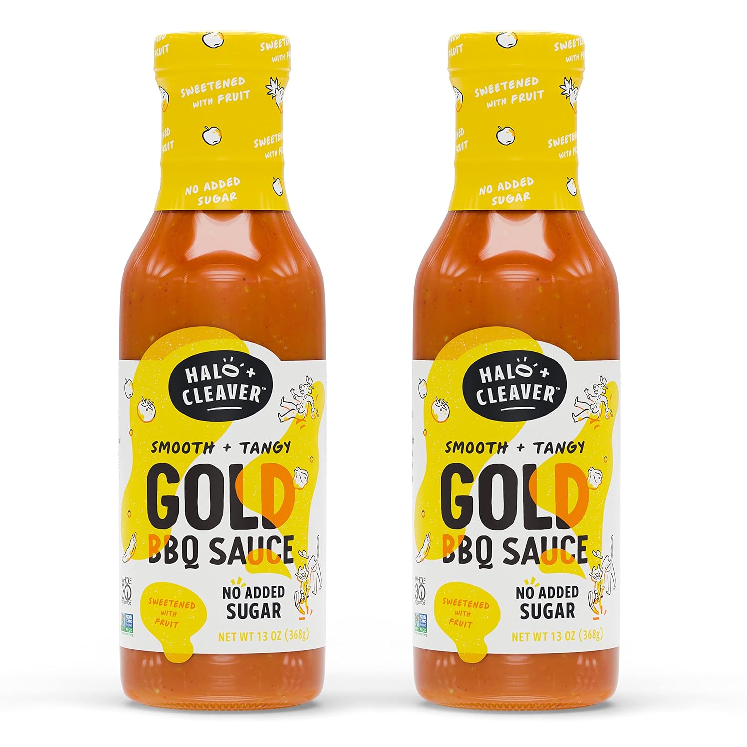 and Gold Mustard BBQ Sauce Whole30 Approved, All Natural, NonGMO