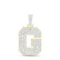 thumbnail image 1 of Gold N Diamonds 173842 1.25 CTW Diamond NK Initial G Mens Pendant, 1 of 1