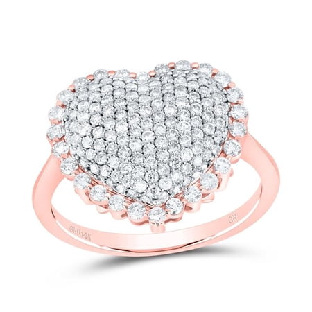 Gold N Diamonds 185176 1 CTW Diamond CN Fashion Heart Ring