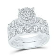 thumbnail image 1 of Gold N Diamonds 188300 0.75 CTW 10K White Gold Diamond P1 Round Trio Ring, 1 of 1
