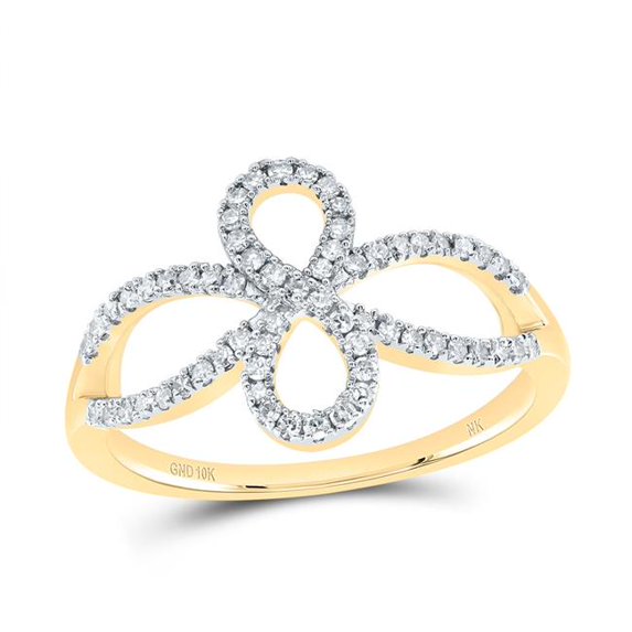 Gold N Diamonds 188857 0.25 CTW Diamond NK Fashion Infinity Ring