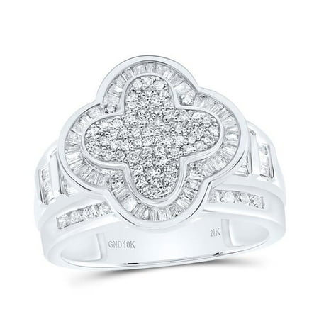 Gold N Diamonds 189979 1 CTW Diamond NK Fashion Clover Ring