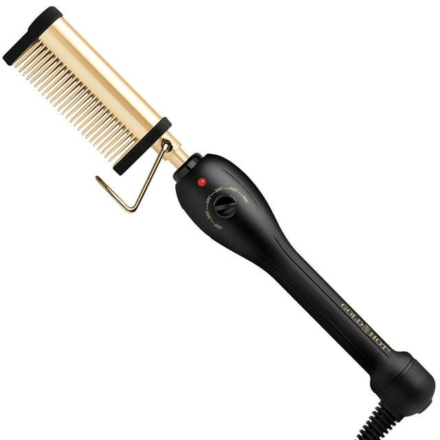 Gold N Hot 24K Gold Hair Straightening and Pressing Comb