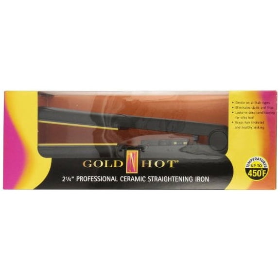 Gold N Hot GH2145 2-1/4" Professional Ceramic Flat Iron