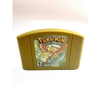 Gold N64 Games Cartridge US Version(Special Edition)