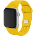 thumbnail image 1 of Gold Nashville Predators Debossed Silicone Apple Watch Band, 1 of 3