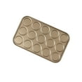 thumbnail image 1 of Gold Non Stick Cookie Baking Sheet Pan for Evenly Cooked Macarons and Pastries at Home, 1 of 6