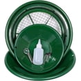 Gold Panning Kit Prospecting Tools Classifier Pans Snifter Vials 7pc ...