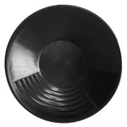 Gold Panning Pan,15 Inch Round Outdoor Gold Panning For Beginners & Enthusiast,Gold Panning Equipment With Different Riffle,Effective Separation Of Gold Prospecting14.96x14.96"Black
