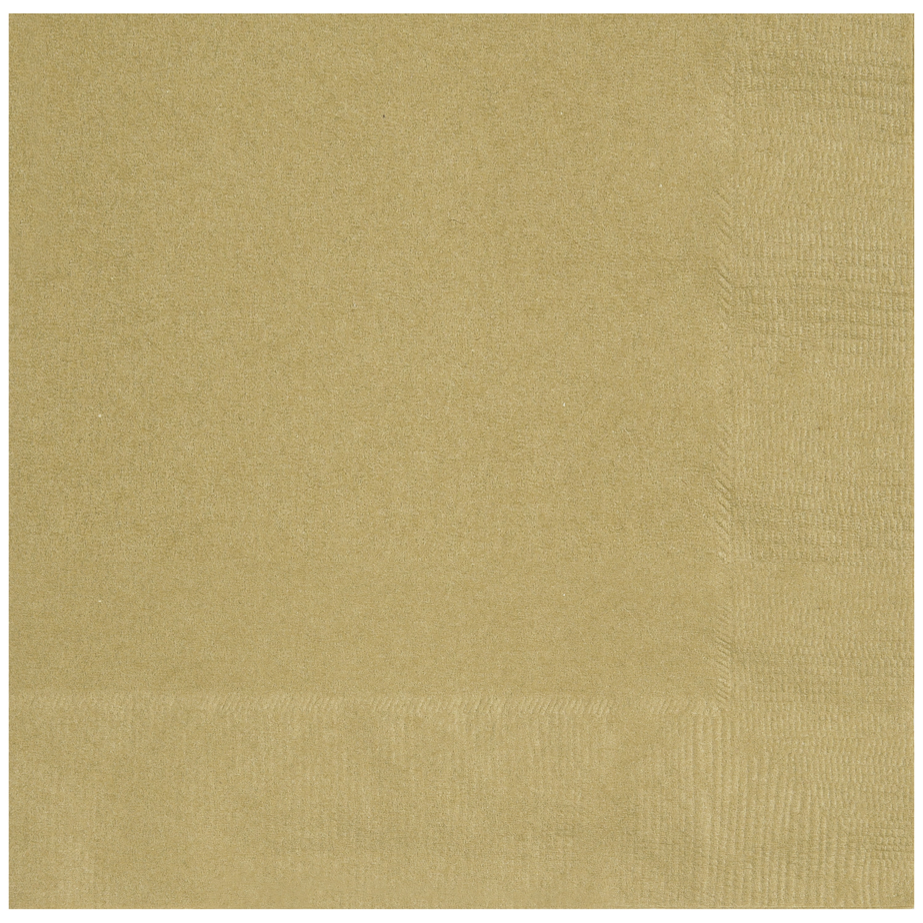 24CT 6.5IN x 6.5IN Gold Disposable Paper Napkins by Way To Celebrate