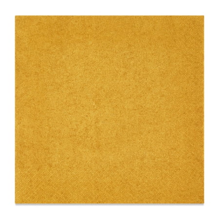 6.5" x 6.5" Disposable Gold Paper Napkins, 24 Count, by Way To Celebrate
