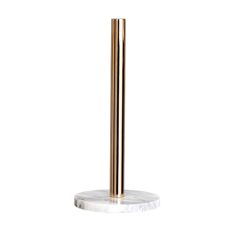 Gold Paper Towel Holder Countertop, Stainless Steel Heavy Base