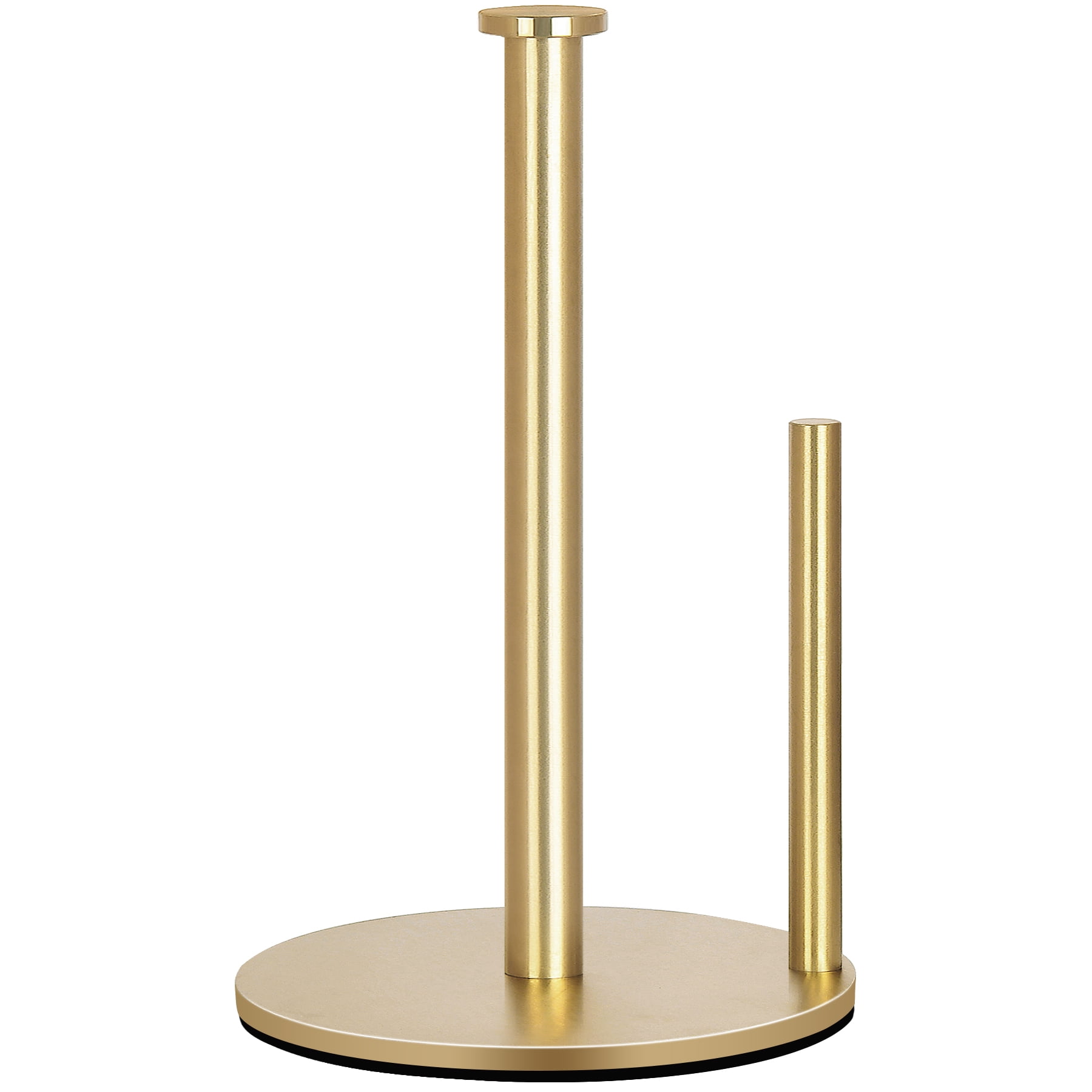 Gold Paper Towel Holder Countertop, OBODING, Gold Kitchen Paper Towel Holder Stand for Kitchen and Bathroom Organization, Stainless Steel Paper Towel Holders for Standard and Large Rolls (Golden) - Walmart.com