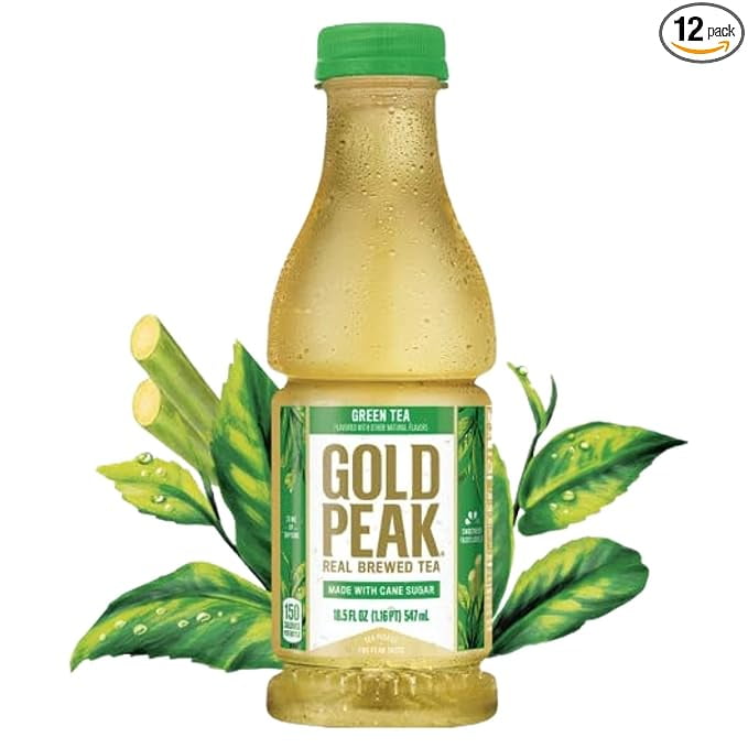 Louisiana Pantry Gold Peak 18.5 Ounce 12 Pack Sweet Green Tea with ...