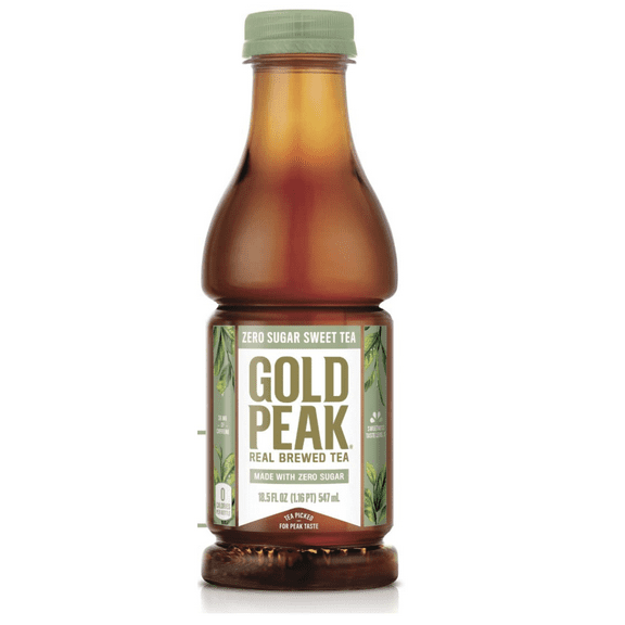 Gold Peak Diet Iced Tea Drink, 18.5 fl oz, Quantity of 12