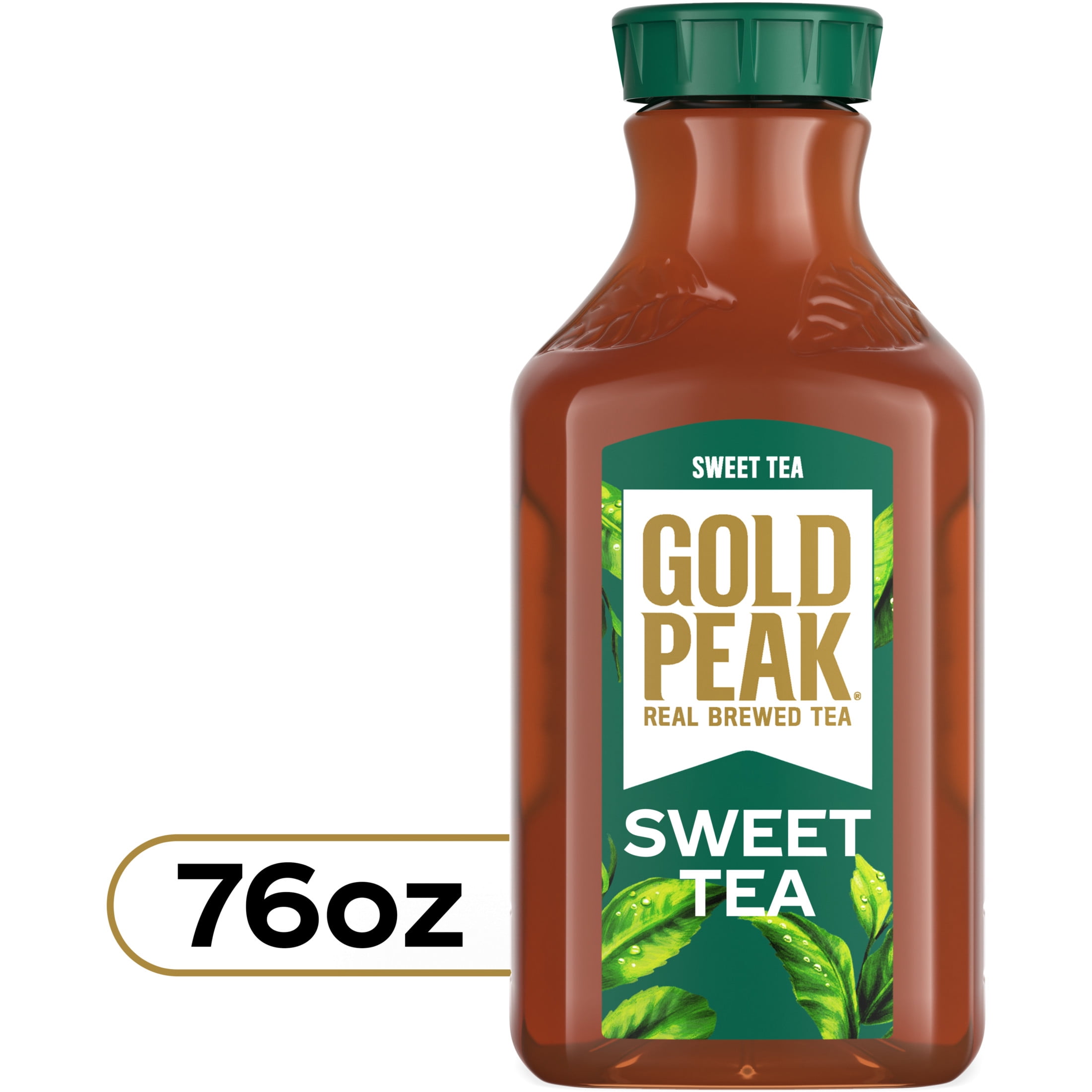 Gold Peak Sweetened Black Tea Bottle, 76 fl oz