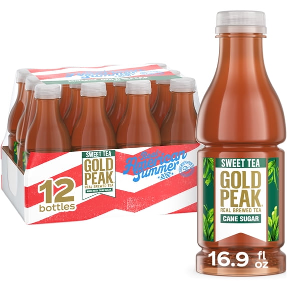 Gold Peak Iced Tea, Sweet Tea Bottles, 16.9 fl oz, 12 Pack