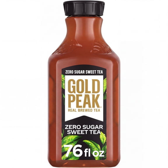 Gold Peak Zero Sugar Sweet Tea Bottle, 76 fl oz