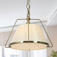 Gold Pendant Light, Large Brass Pendant Lighting for Kitchen Island
