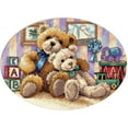 thumbnail image 1 of Dimensions Gold Petite Counted Cross Stitch Kit 7"X5"-Warm & Fuzzy (18 Count), 1 of 2