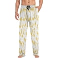 thumbnail image 1 of Gold Pineapple Men's Pajama Pants Lightweight Sleepwear Bottom Lounge Pants, 1 of 6