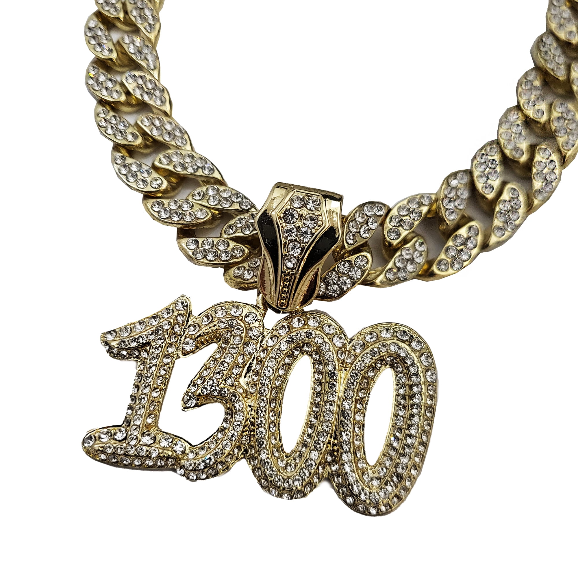 What Rapper Has 1300 Chain Gold Plated 1300 Pendant & 15mm 20