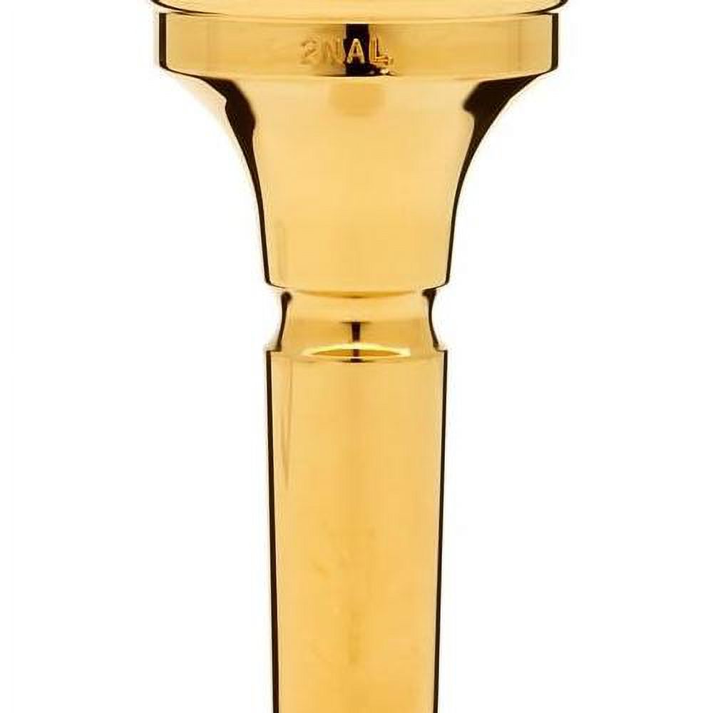 GoldPlated Bass Trombone Mouthpiece