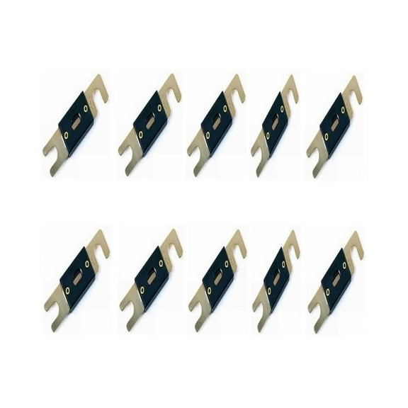 Gold Plated Big ANL Fuse 200 Amp Car Audio Stereo Truck Wafer Fuse 10 Pack