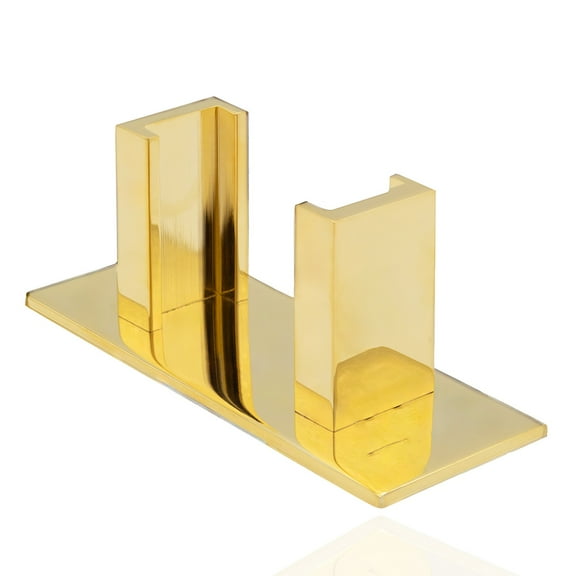 Gold Plated Brass Card Holder Business Card Organizer