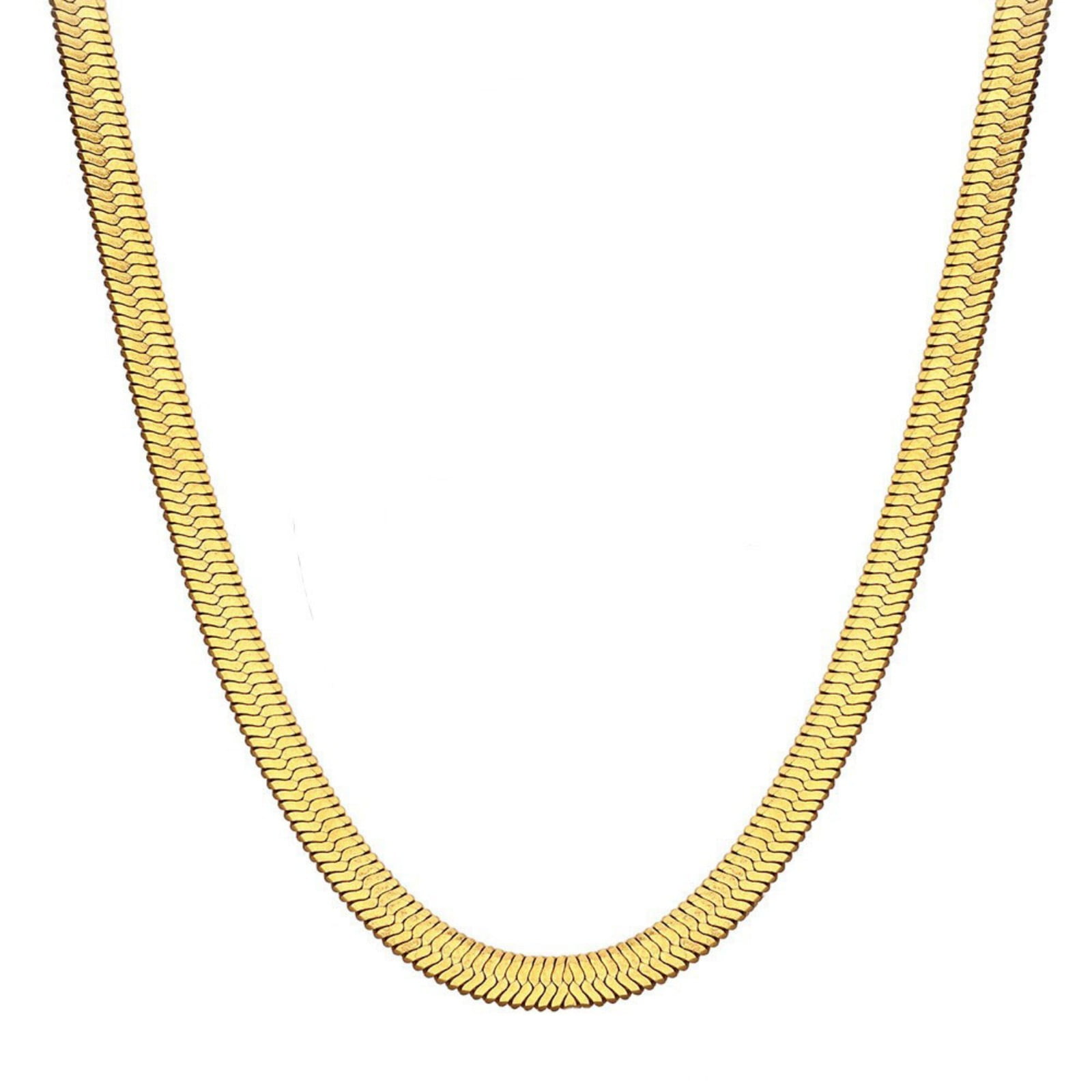 Gold Plated Chain Bone Chain Collarbone Women's Necklace Fashion