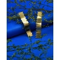 thumbnail image 1 of Gold Plated Designer Geometric Hoops, 1 of 4