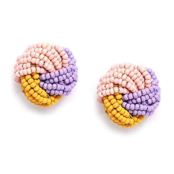 Gold Plated Designer Geometric Hoops