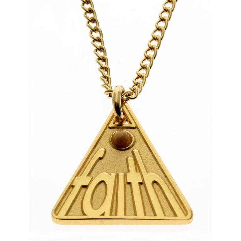 Gold Plated Faith Mustard Seed Necklace Modern Design by Sterling Gifts Walmart