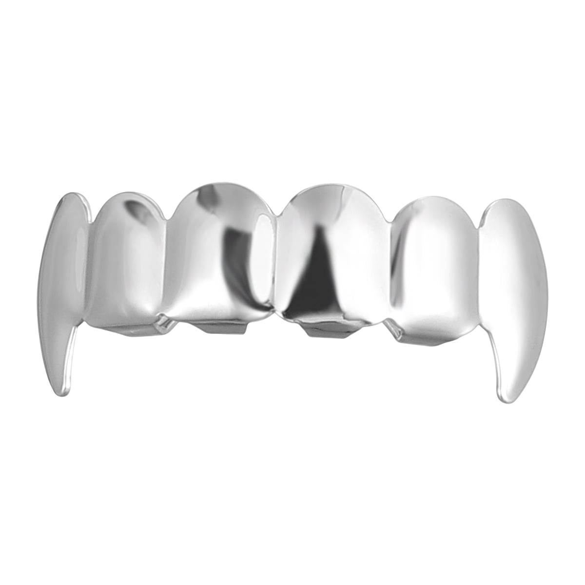 Gold Plated Hip Hop Upper Teeth Grills Teeth Brace Rapper Jewelry