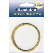 Gold Plated Memory Wire Bracelet