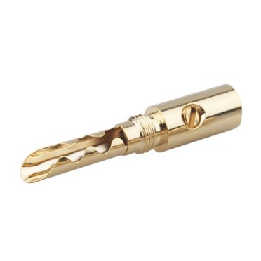 Audiocrast 8-Pack Silver Plated Locking Banana Plugs – HiFi Speaker Cable Connectors