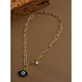 thumbnail image 1 of Gold Plated Pattern Necklace, 1 of 5
