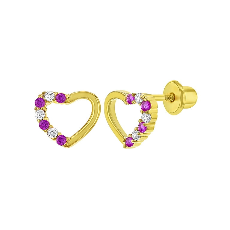 10 Best Earrings for Baby Girls with Safety Screw Backs