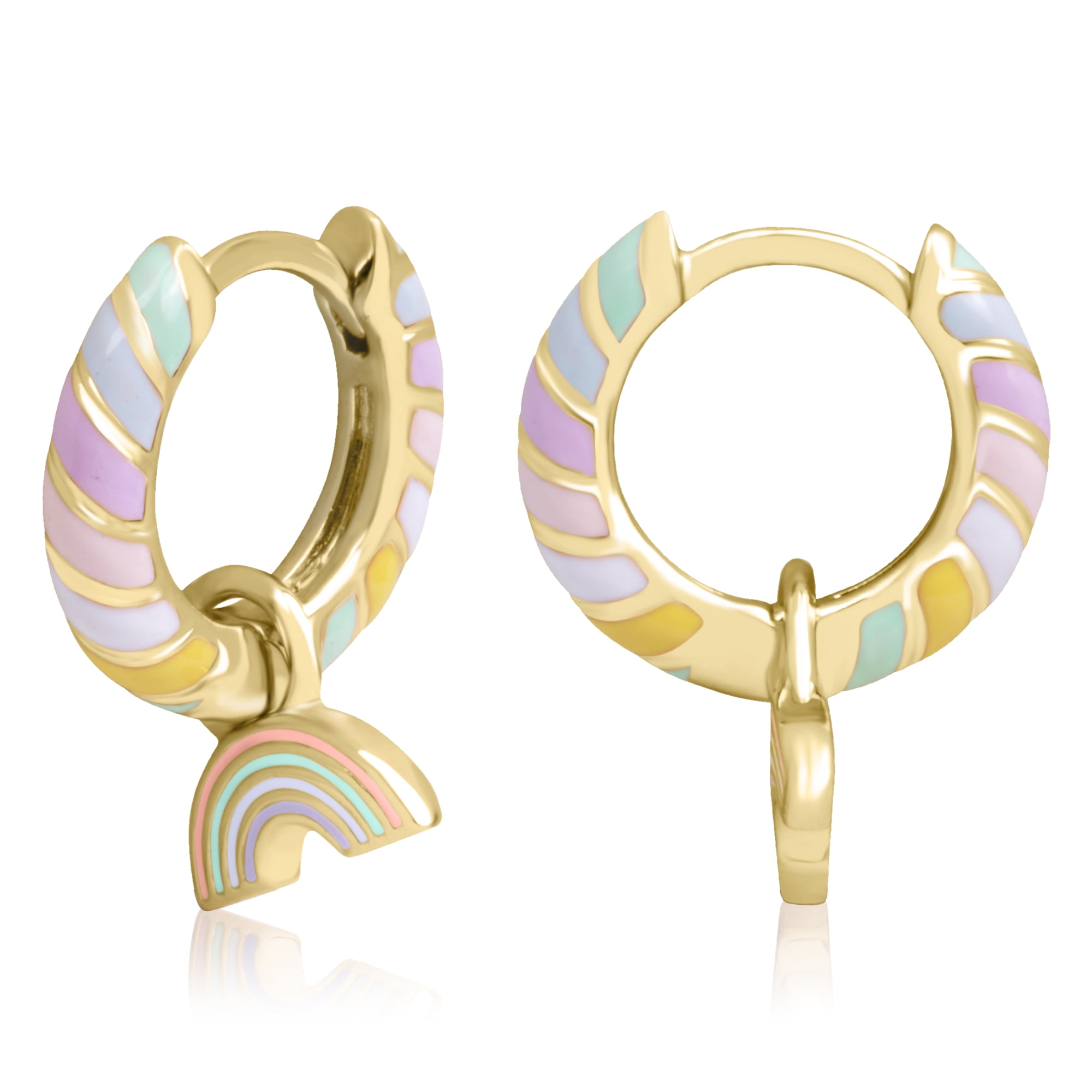 Colorful Enamel Design Enamel Hoop Earrings Vintage Elegant Style Personality Ear Ornaments Trendy Gifts for Women Girls,White,Zinc Alloy,$1.49